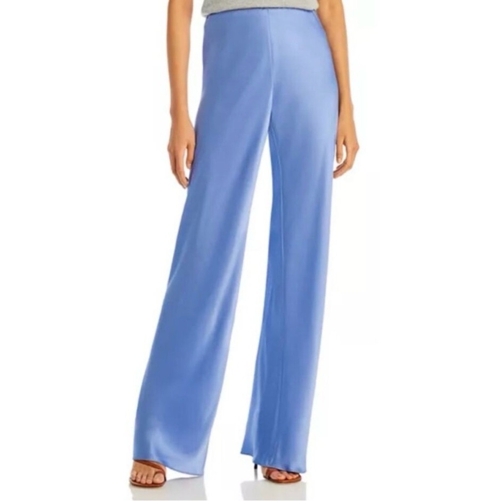 Vince Blue Satin Pants